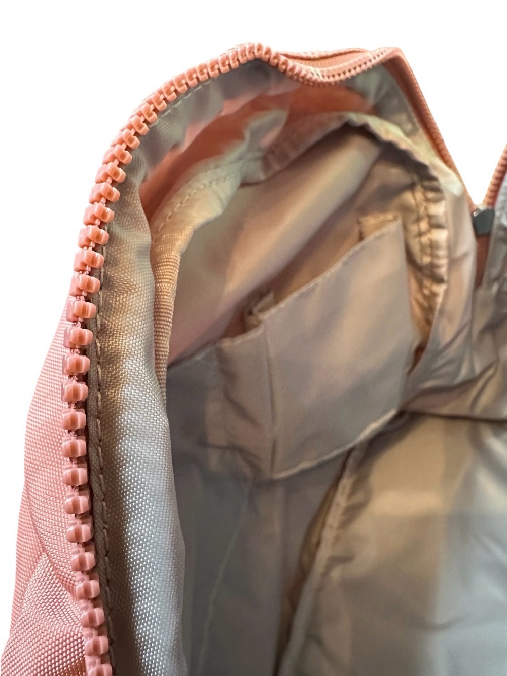 NWT Kipling City Pack 13" Tender Rose Nylon Backpack with Monkey Charm - Picture 9 of 10